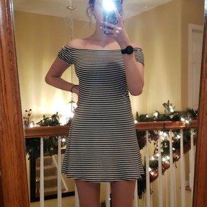 Flowy Off the Shoulder Dress